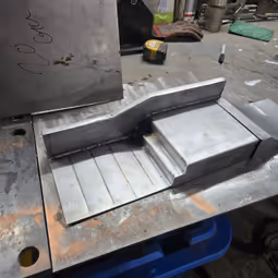 Custom steel panel fabrication